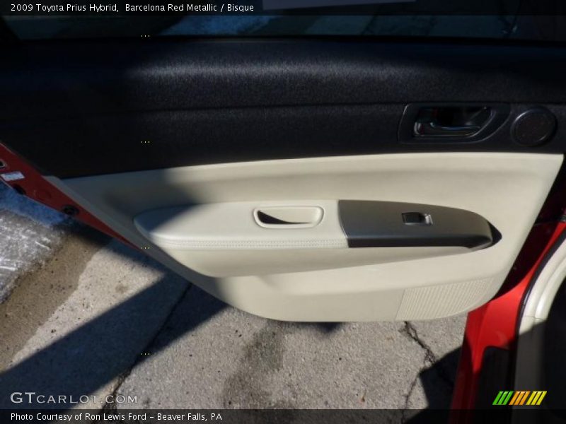 Barcelona Red Metallic / Bisque 2009 Toyota Prius Hybrid