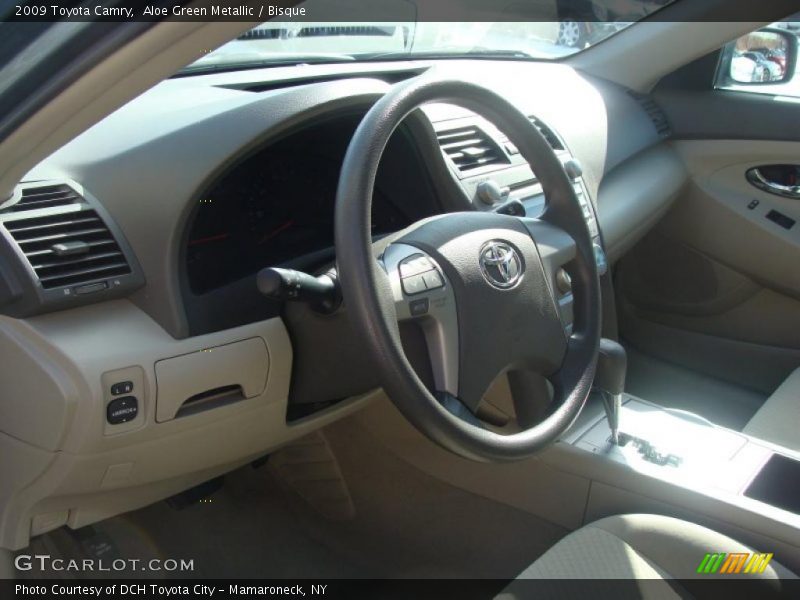 Aloe Green Metallic / Bisque 2009 Toyota Camry
