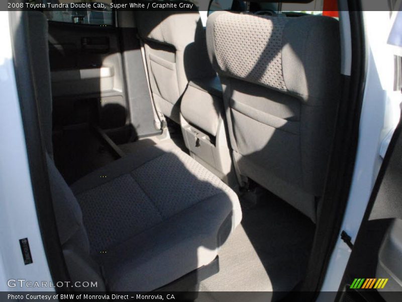 Super White / Graphite Gray 2008 Toyota Tundra Double Cab