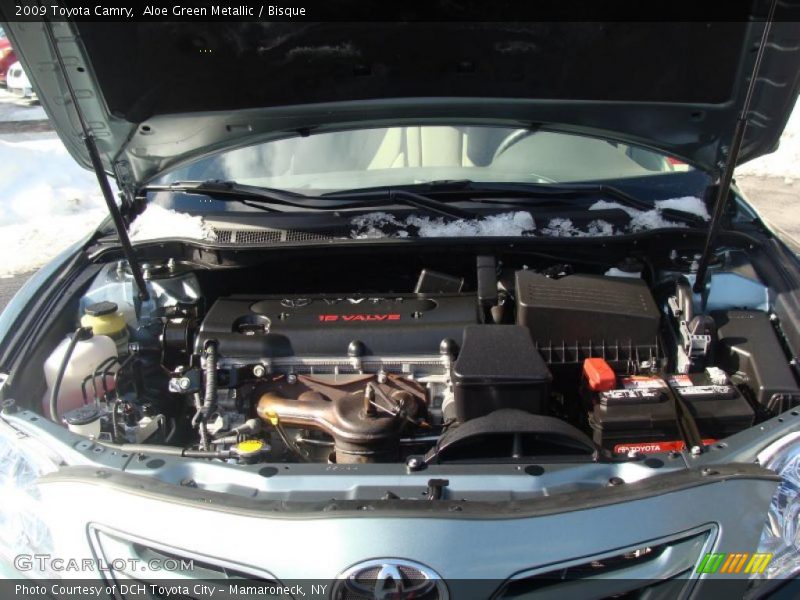 Aloe Green Metallic / Bisque 2009 Toyota Camry