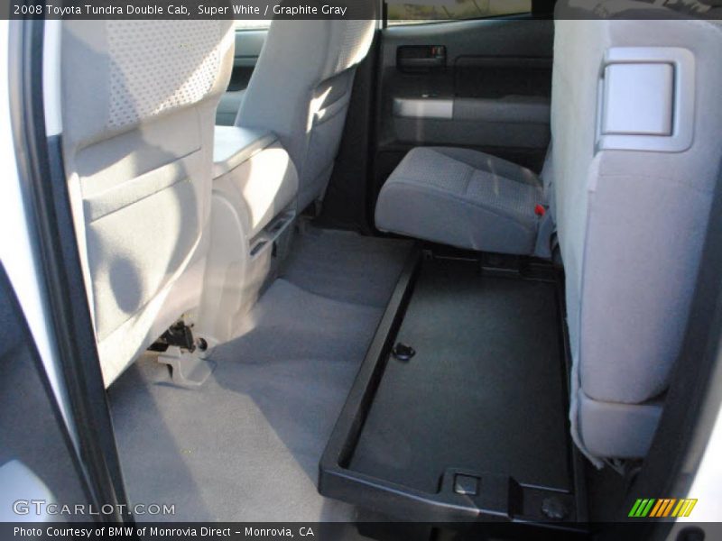 Super White / Graphite Gray 2008 Toyota Tundra Double Cab