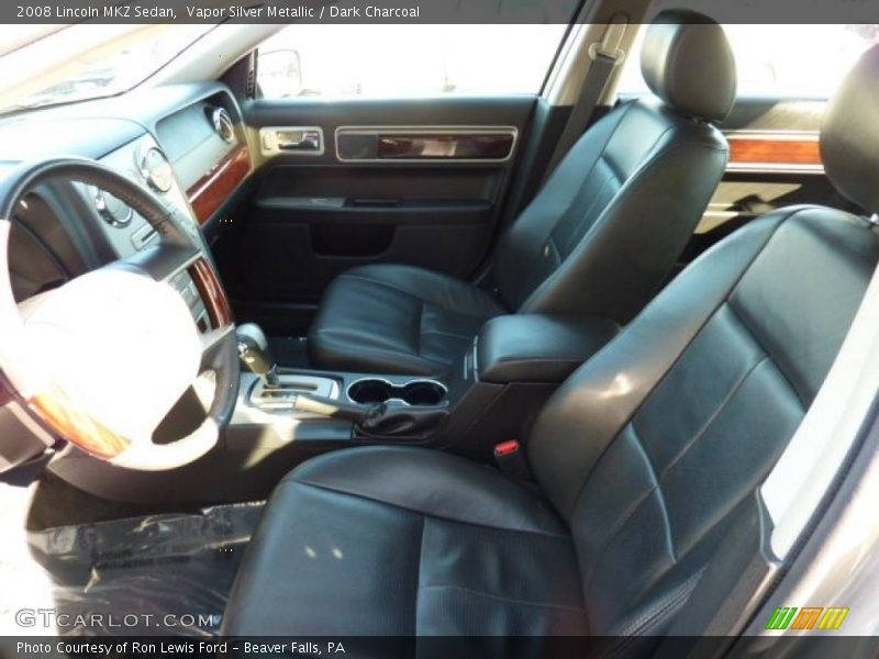 Vapor Silver Metallic / Dark Charcoal 2008 Lincoln MKZ Sedan