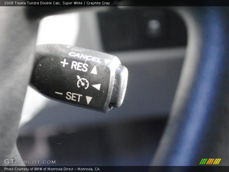 Super White / Graphite Gray 2008 Toyota Tundra Double Cab