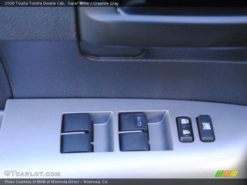 Super White / Graphite Gray 2008 Toyota Tundra Double Cab