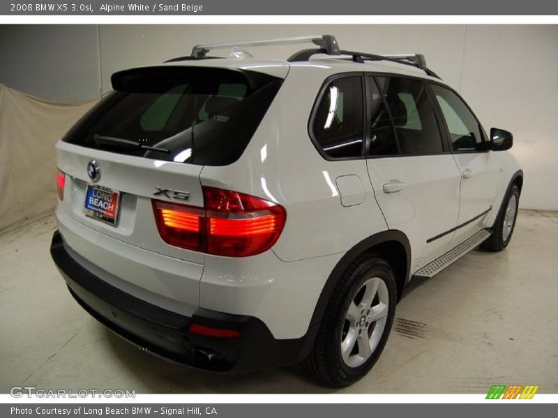 Alpine White / Sand Beige 2008 BMW X5 3.0si