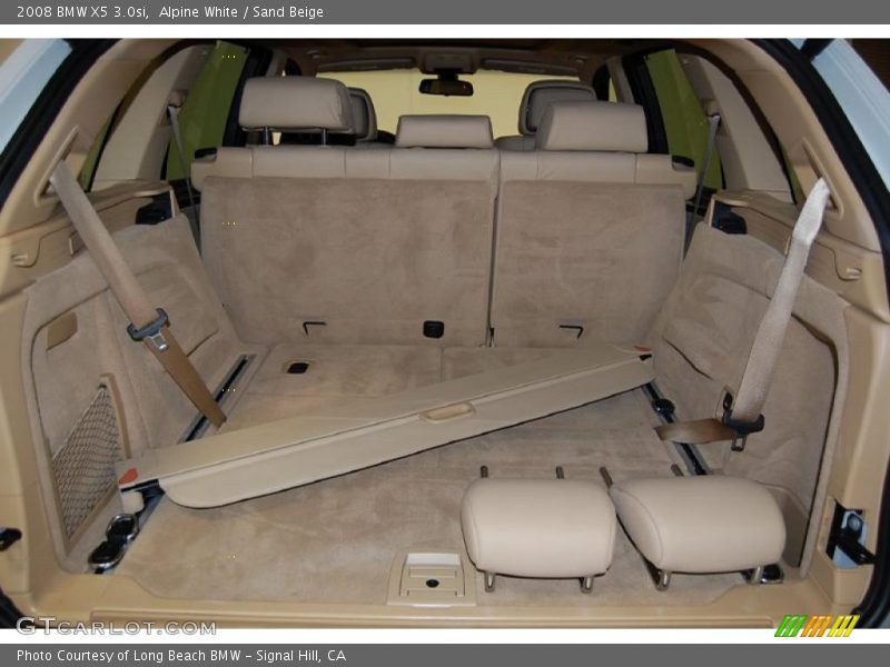 Alpine White / Sand Beige 2008 BMW X5 3.0si