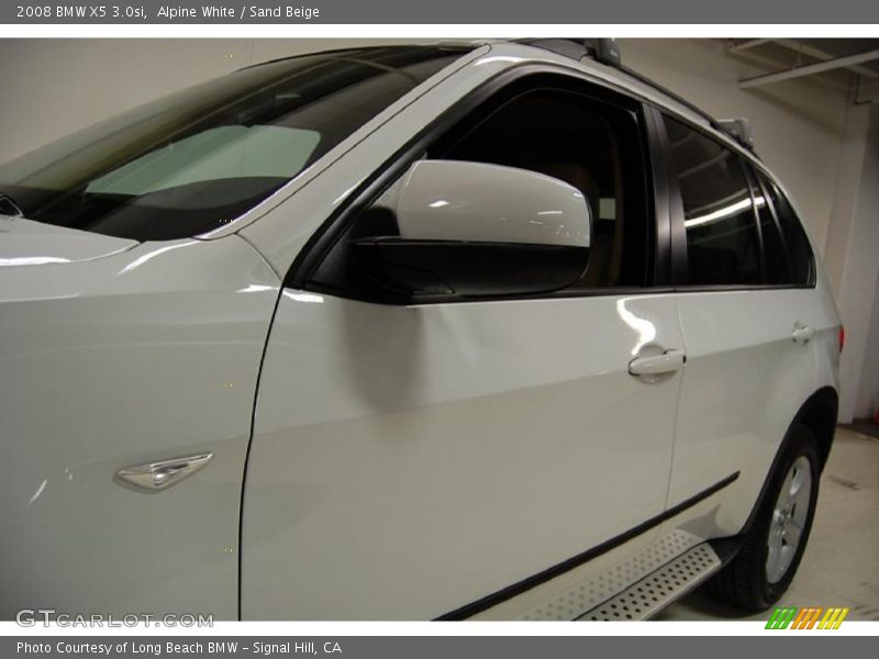 Alpine White / Sand Beige 2008 BMW X5 3.0si