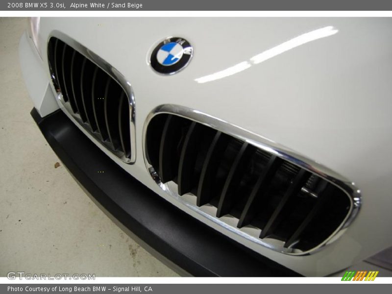 Alpine White / Sand Beige 2008 BMW X5 3.0si