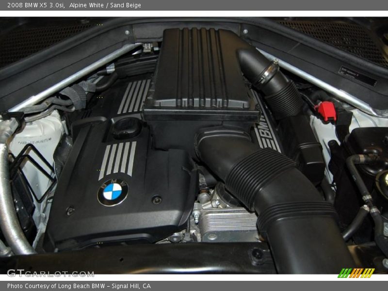 Alpine White / Sand Beige 2008 BMW X5 3.0si