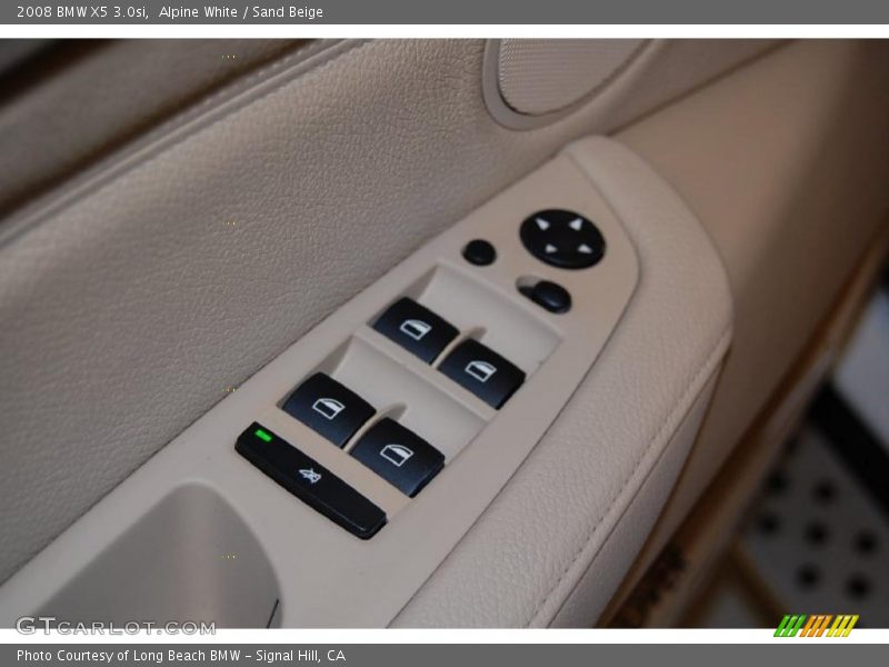 Alpine White / Sand Beige 2008 BMW X5 3.0si