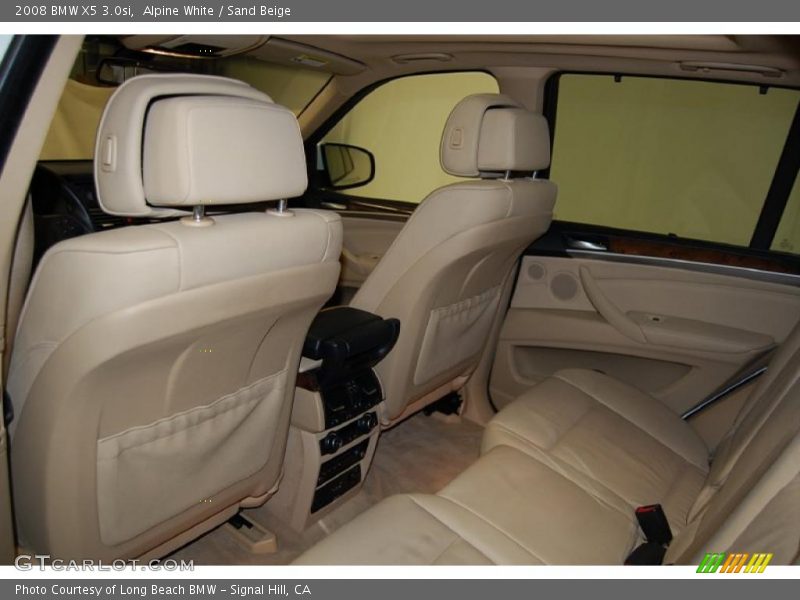 Alpine White / Sand Beige 2008 BMW X5 3.0si
