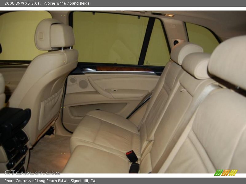 Alpine White / Sand Beige 2008 BMW X5 3.0si