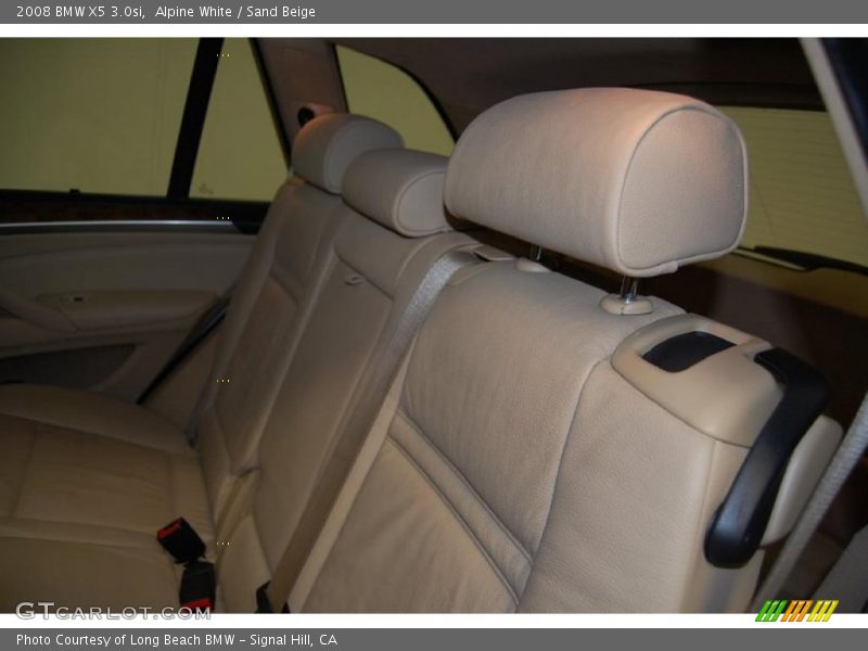 Alpine White / Sand Beige 2008 BMW X5 3.0si