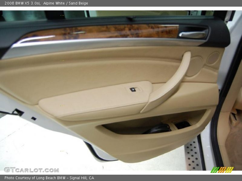 Alpine White / Sand Beige 2008 BMW X5 3.0si