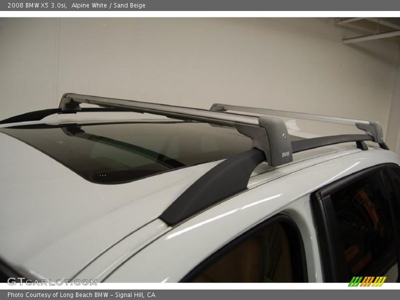 Alpine White / Sand Beige 2008 BMW X5 3.0si