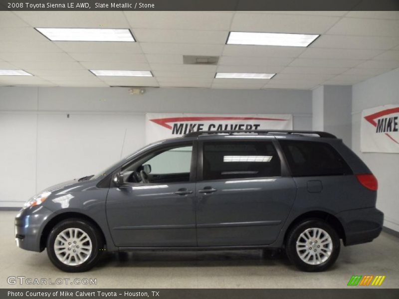 Slate Metallic / Stone 2008 Toyota Sienna LE AWD