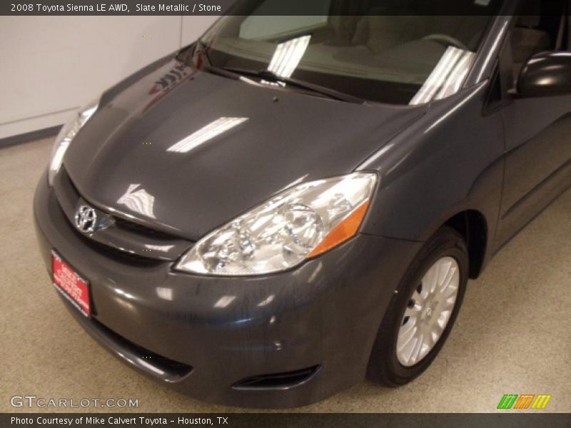 Slate Metallic / Stone 2008 Toyota Sienna LE AWD