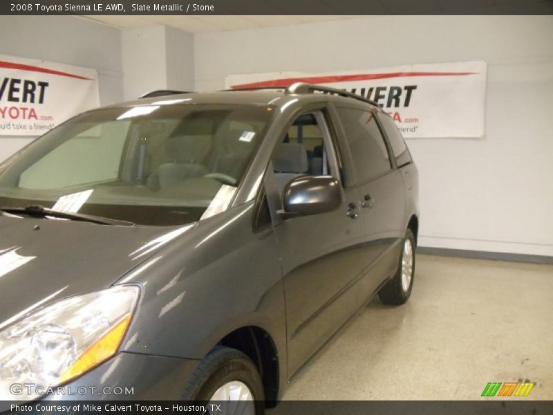 Slate Metallic / Stone 2008 Toyota Sienna LE AWD