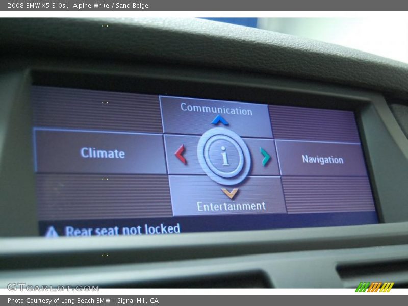 Alpine White / Sand Beige 2008 BMW X5 3.0si