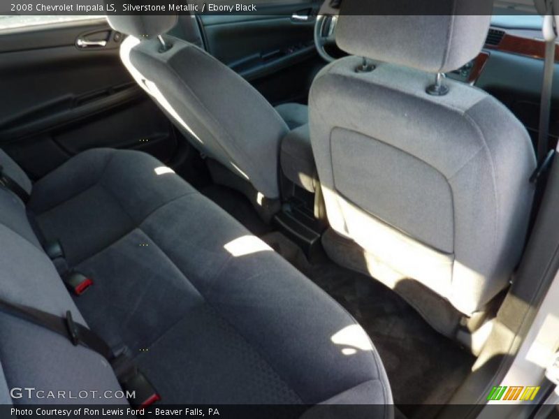 Silverstone Metallic / Ebony Black 2008 Chevrolet Impala LS