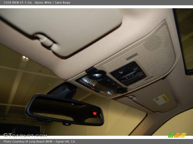 Alpine White / Sand Beige 2008 BMW X5 3.0si