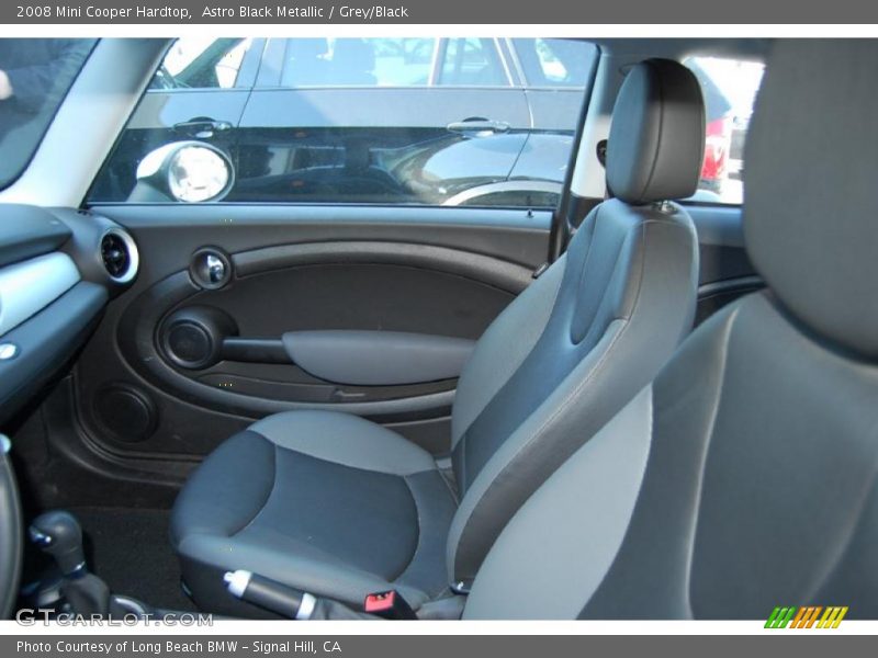 Astro Black Metallic / Grey/Black 2008 Mini Cooper Hardtop