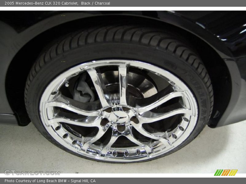 Black / Charcoal 2005 Mercedes-Benz CLK 320 Cabriolet