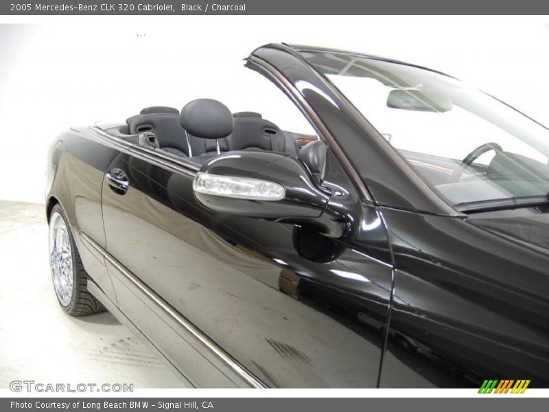 Black / Charcoal 2005 Mercedes-Benz CLK 320 Cabriolet