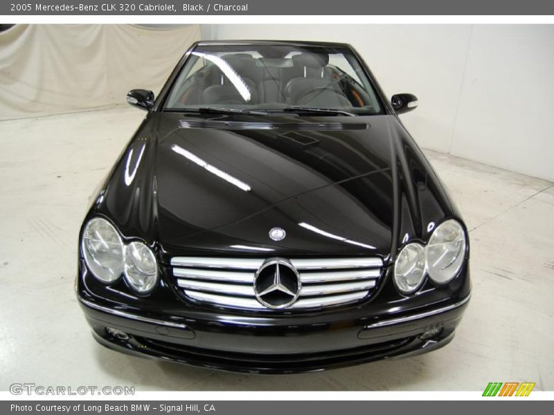 Black / Charcoal 2005 Mercedes-Benz CLK 320 Cabriolet