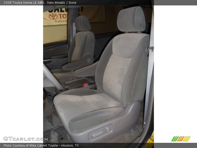 Slate Metallic / Stone 2008 Toyota Sienna LE AWD