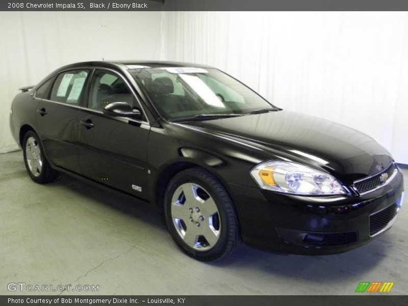 Black / Ebony Black 2008 Chevrolet Impala SS