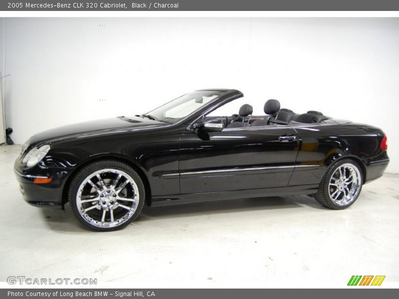 Black / Charcoal 2005 Mercedes-Benz CLK 320 Cabriolet