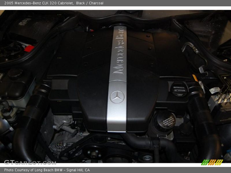 Black / Charcoal 2005 Mercedes-Benz CLK 320 Cabriolet