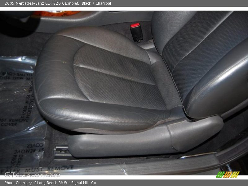 Black / Charcoal 2005 Mercedes-Benz CLK 320 Cabriolet