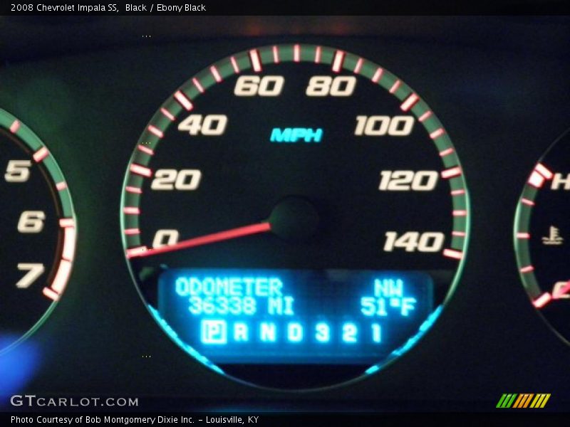 Black / Ebony Black 2008 Chevrolet Impala SS