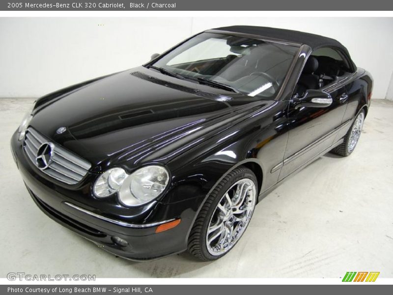 Black / Charcoal 2005 Mercedes-Benz CLK 320 Cabriolet