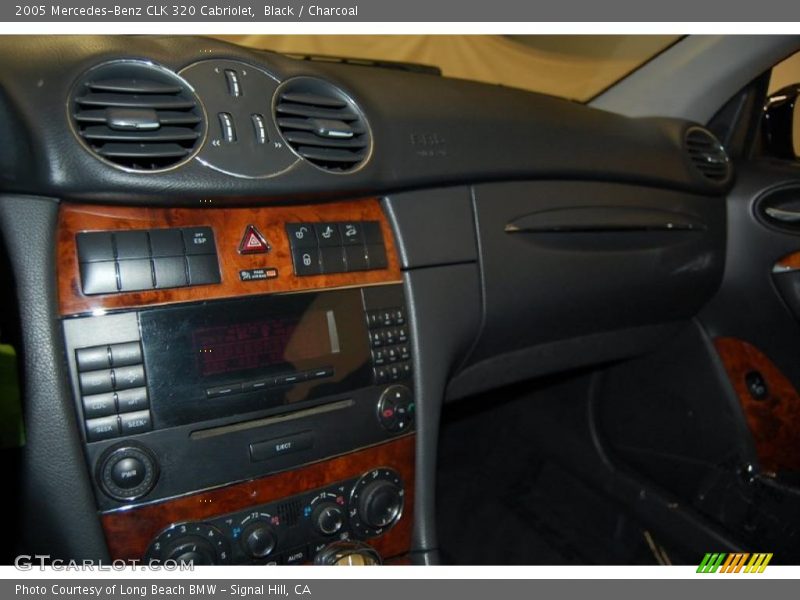 Black / Charcoal 2005 Mercedes-Benz CLK 320 Cabriolet