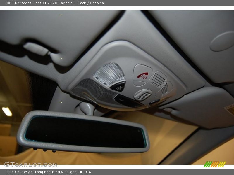 Black / Charcoal 2005 Mercedes-Benz CLK 320 Cabriolet