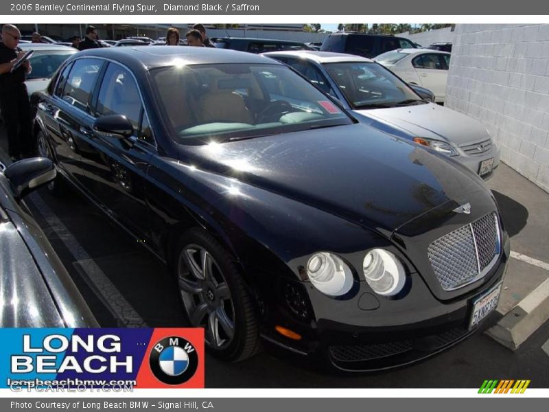 Diamond Black / Saffron 2006 Bentley Continental Flying Spur