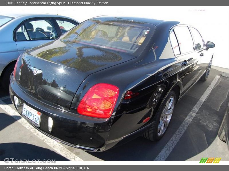 Diamond Black / Saffron 2006 Bentley Continental Flying Spur