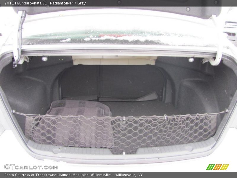 Radiant Silver / Gray 2011 Hyundai Sonata SE