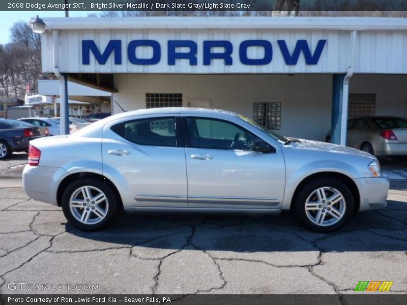 Bright Silver Metallic / Dark Slate Gray/Light Slate Gray 2008 Dodge Avenger SXT