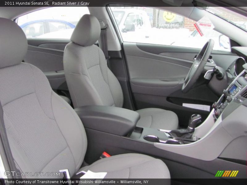 Radiant Silver / Gray 2011 Hyundai Sonata SE