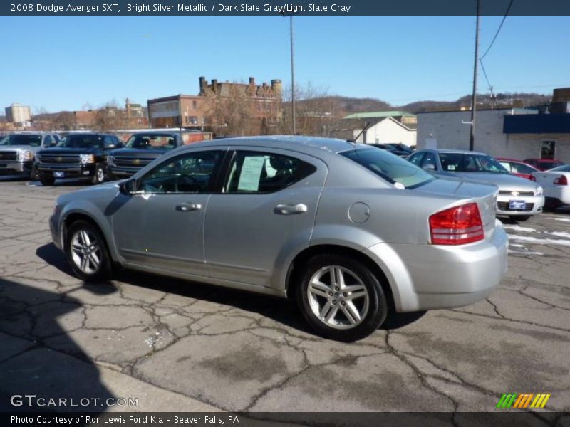 Bright Silver Metallic / Dark Slate Gray/Light Slate Gray 2008 Dodge Avenger SXT
