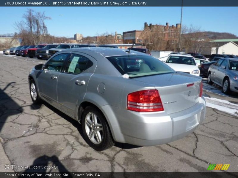 Bright Silver Metallic / Dark Slate Gray/Light Slate Gray 2008 Dodge Avenger SXT