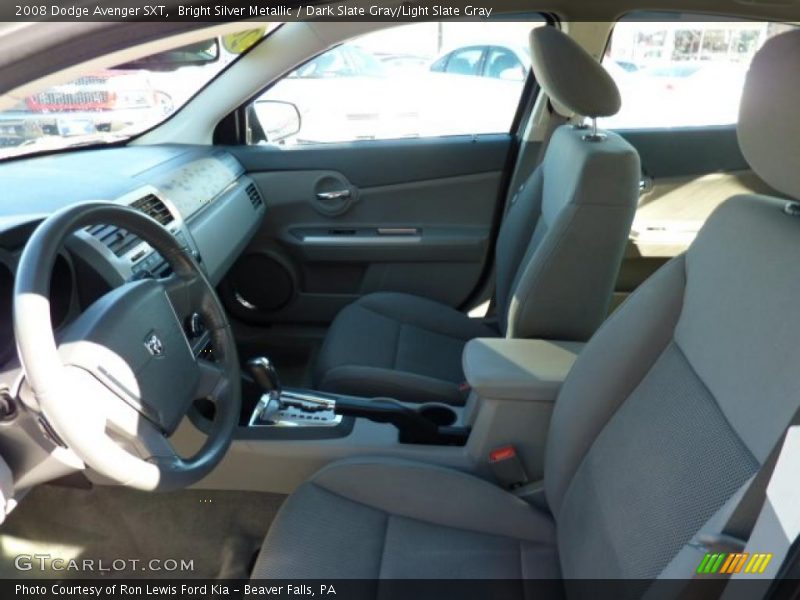 Bright Silver Metallic / Dark Slate Gray/Light Slate Gray 2008 Dodge Avenger SXT