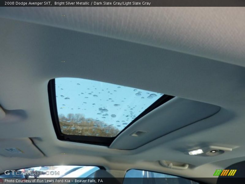 Bright Silver Metallic / Dark Slate Gray/Light Slate Gray 2008 Dodge Avenger SXT