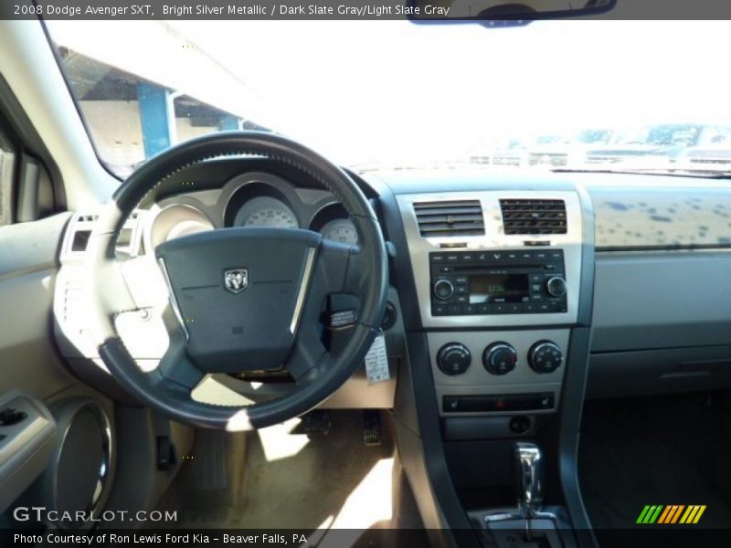 Bright Silver Metallic / Dark Slate Gray/Light Slate Gray 2008 Dodge Avenger SXT