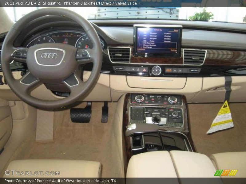 Dashboard of 2011 A8 L 4.2 FSI quattro