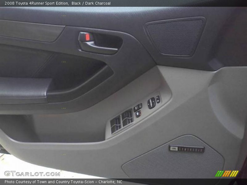 Black / Dark Charcoal 2008 Toyota 4Runner Sport Edition